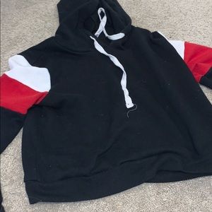 cropped hoodie